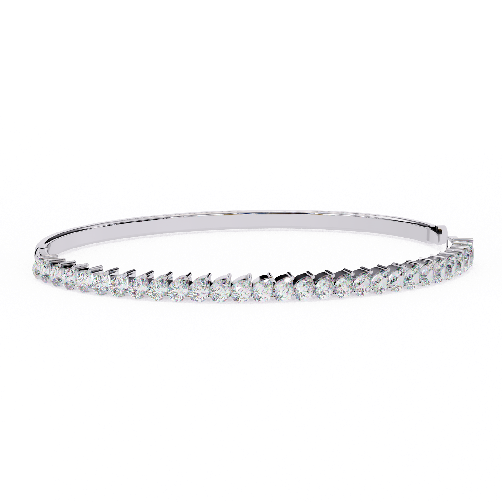 Elegant Diamond Bangle Bracelet